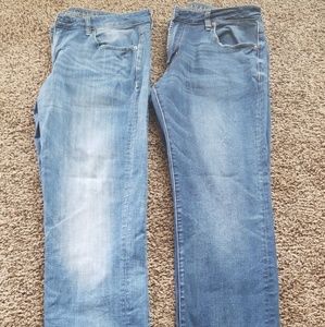 Mens AE 34x34 2 pairs together